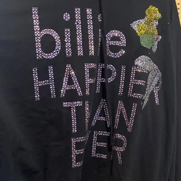 Billie eilish happier than ever bling Hoodie - Picture 2 of 2